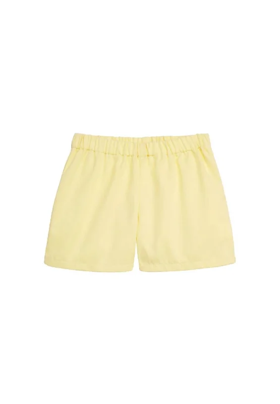 Boys' Basic Short In Yellow Twill