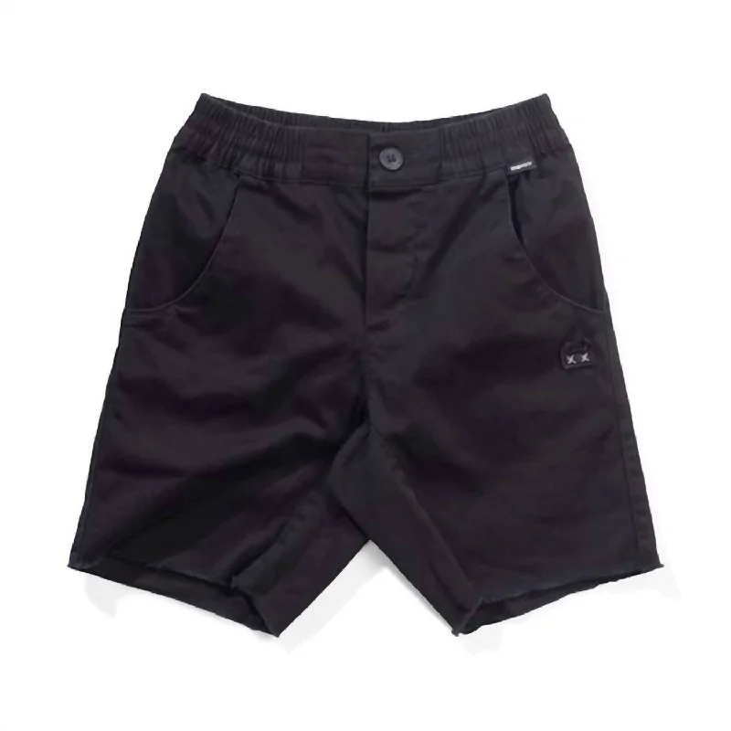 Boy's Kracker Short In Black