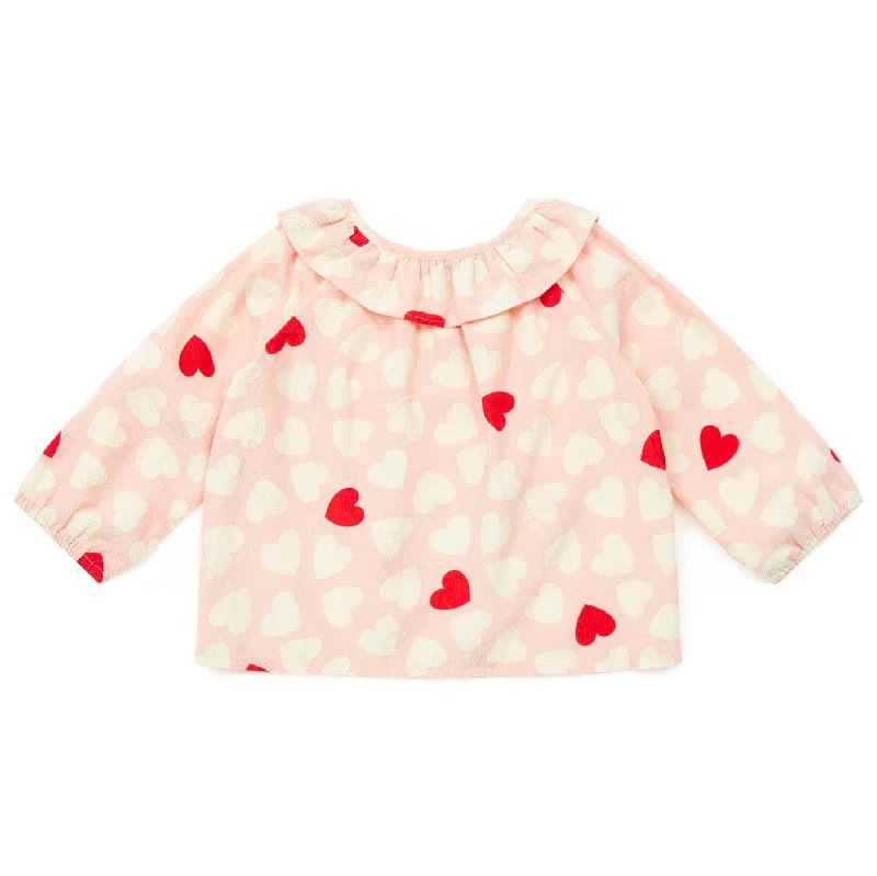 Rosy Heart Hugoline Baby Blouse