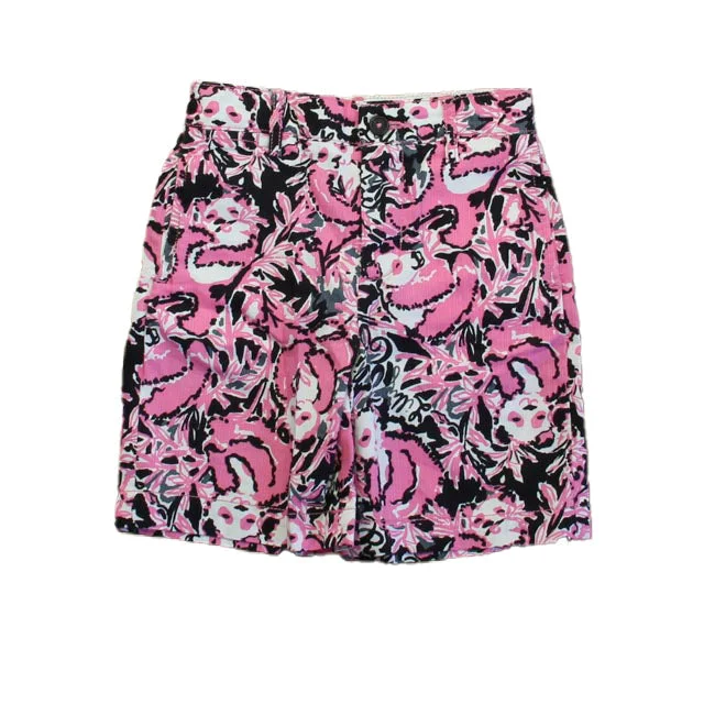 Lilly Pulitzer Boys Pink | Black Shorts