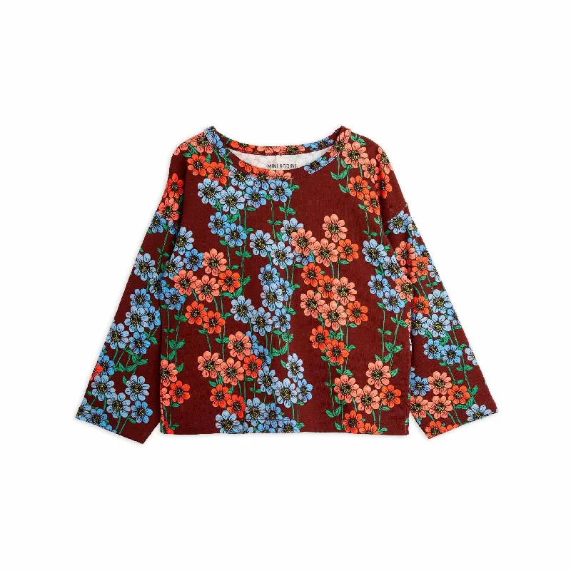 Mini Rodini - Daisies long-sleeved tee - multi